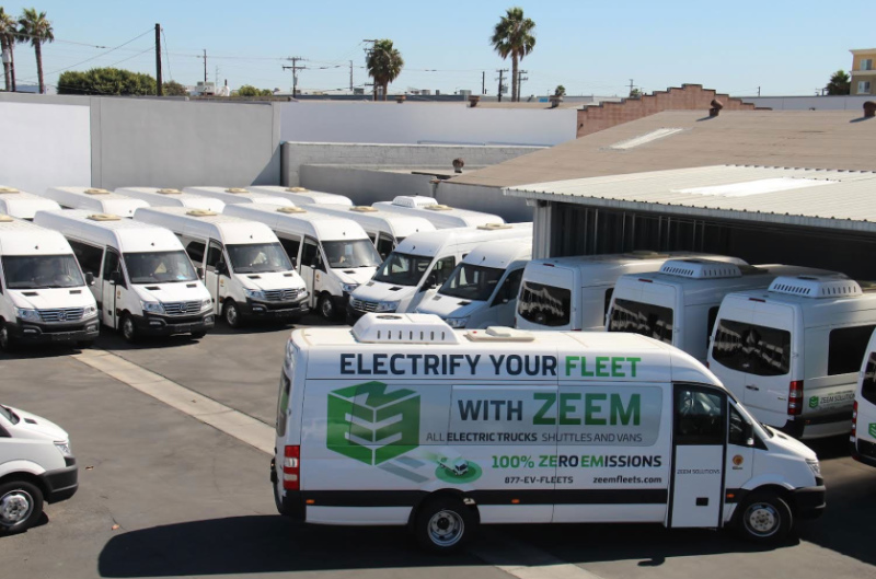 GreenPower’s EV Star at Zeem Solutions’ Inglewood California Facility