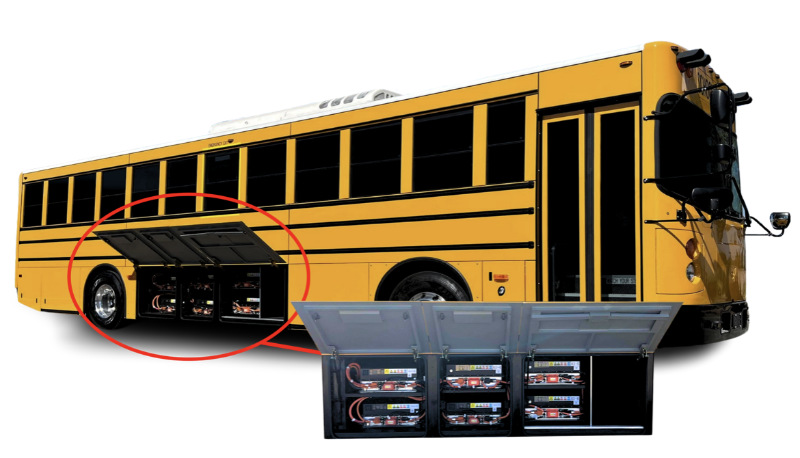GreenPower Mega BEAST All-Electric Type D School Bus